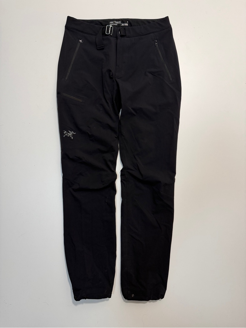 Arcteryx Gamma LT Technical Cargo Hiking Softshell Pants Womens US4 W30 Black